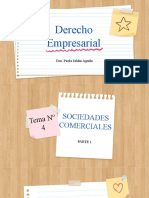 Derecho Empresarial Sociedades Comerciales