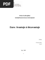 Download EURO - Avantaje Si Dezavantaje by Catalin Dan Crisan SN65323477 doc pdf