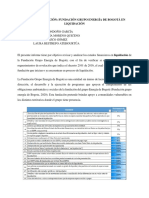 Informe de Revisión Empresa en Liquidación