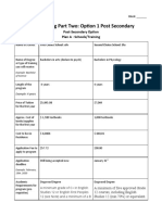 CLC 12 Transition Plan Part Two Post Secondary