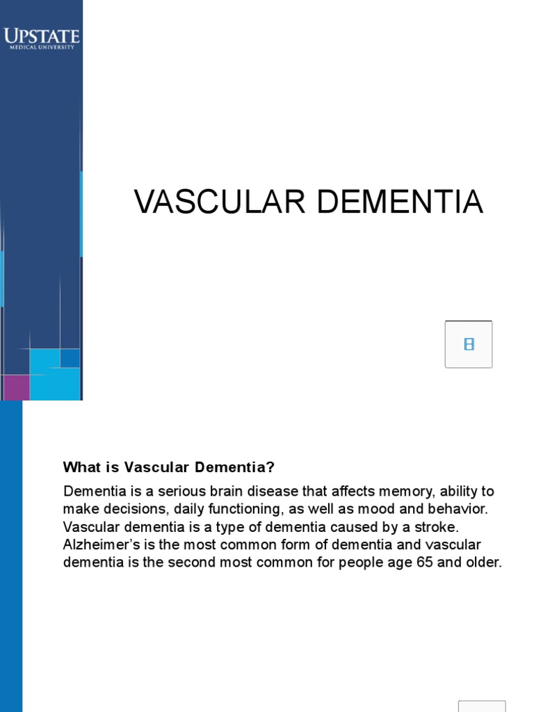 Vascular Dementia PDF