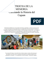 Presentación Trocha de La Memoria San Vicente Del Caguán