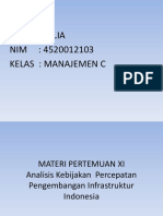 Tugas PPT Materi Pertemuan XI XII - SELIA - 4520012103