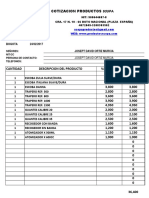 Cotizacion Josept David Ortiz Murcia