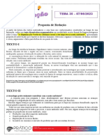 Tema 35 - A Digitalização Verde Do Meio Social e Os Seus Reflexos No Meio Ambiente 07.06