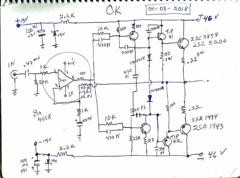 2sc 5200 2sa 1943 Amp | PDF