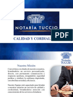 Brochure Tuccio