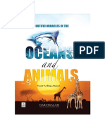 Sample Scientific Miracles in Oceans and Animals