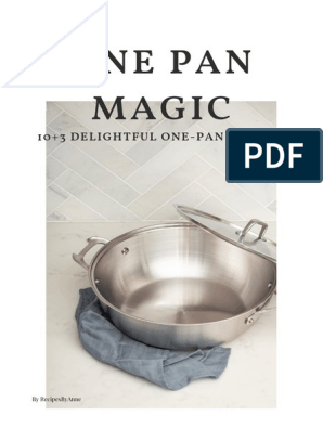 Ebook – One Pan Magic - Recipes by Anne