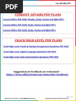 Current Affairs Q&A PDF - July 2020 Top 100 Questions | PDF ...
