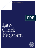 MANUAL Law Clerk Program