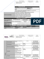 Matriz - Plan de Lección