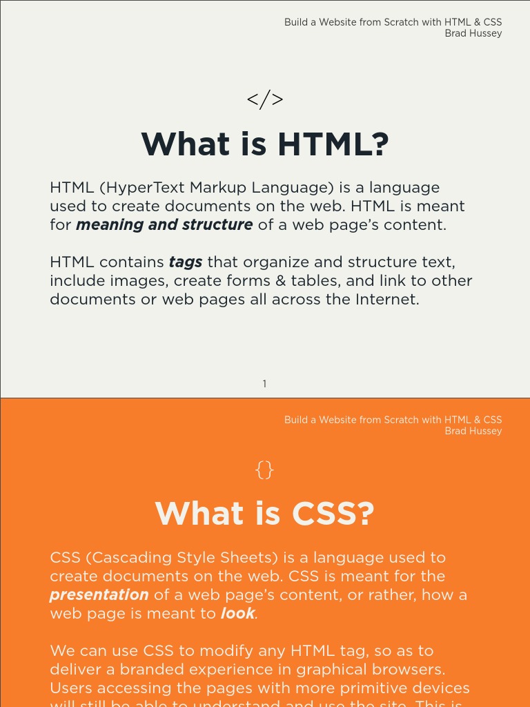 01+Getting+Started+##+02+What+is+HTML (1) | PDF