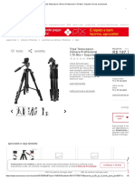 Tripé Telescópico Câmera Profissional 1,70 Mts + Suporte Cel Nas Americanas