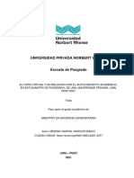 Universidad Privada Norbert Wiener: Lima - Perú 2021