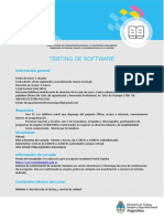Testing de Software: Información General