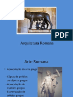 Arquitetura Romana (H. Medieval)