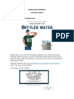 5 Ingles - Evidence 3 - The Story of Bottled Water