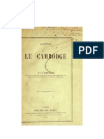 Lettre Sur Le Cambodge 1878