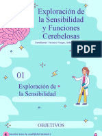 Exploración de La Sensibilidad