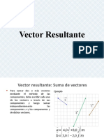 S8-Vector Resultante