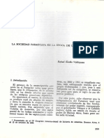 Texto 8 Rafael E. Velazquez. La Sociedad PAraguaya en Tiempos