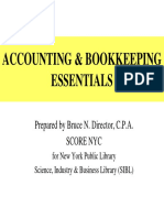 Accounting Bookkeeping Essentials