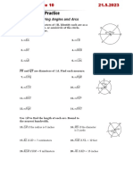 Skills Practice: Measuring Angles and Arcs