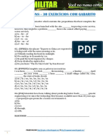 Prepositions - 30 Exercícios Com Gabarito PDF
