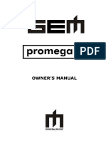 Gem Promega 2 User Manual (English)