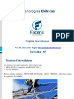 Projetos Fotovoltaicos