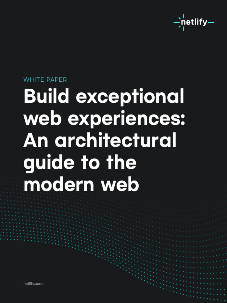 Architectural Guide to Modern Web | PDF | World Wide Web | Internet & Web