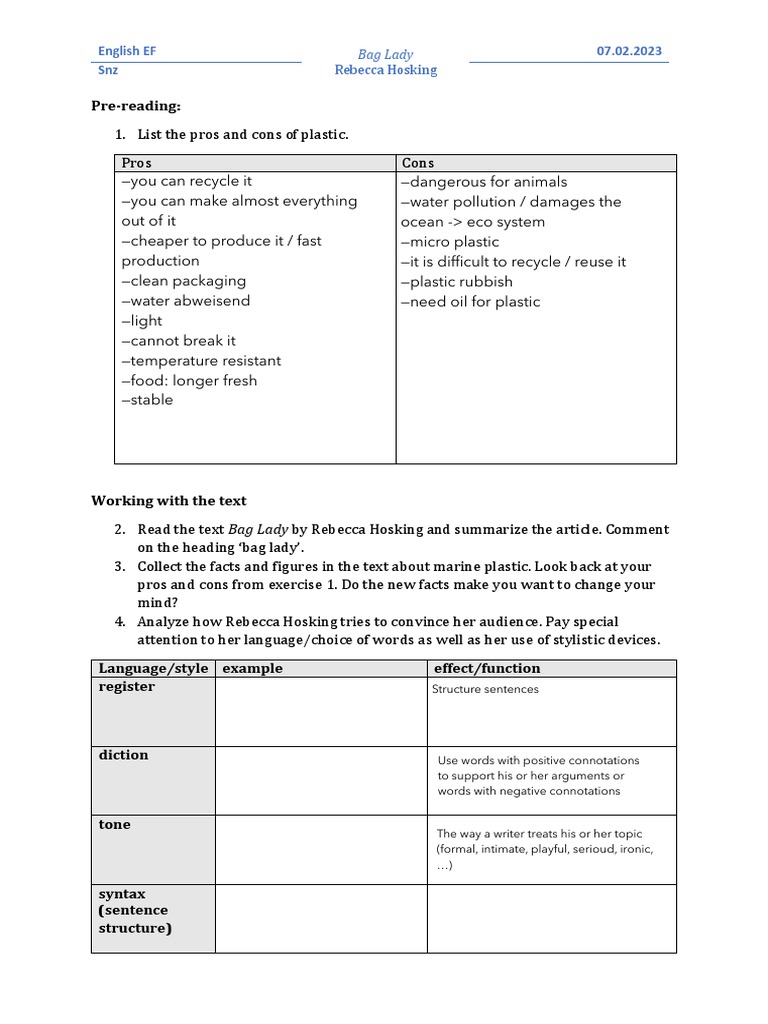 Analyzing Rebecca Hosking's 