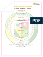 Actividad #3 Unidad 1. Taller de Elaboración de La Pro-Puesta de Investigación Completa