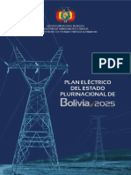 Plan Eléctrico Del Estado Plurinacional de Bolivia - 2025