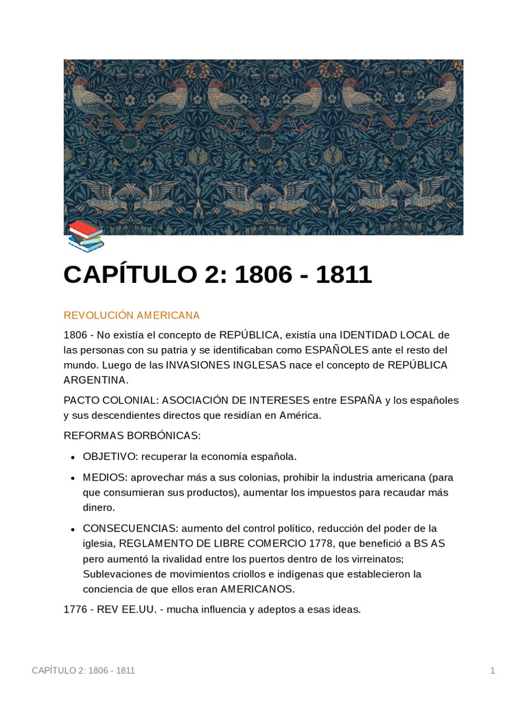 Historia de Las Instituciones Argentinas Resumen Materia Completa PDF