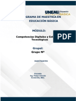 PROYECTO FINAL COMPETENCIAS DIGITALES - GRUPO XX (EJEMPLO)