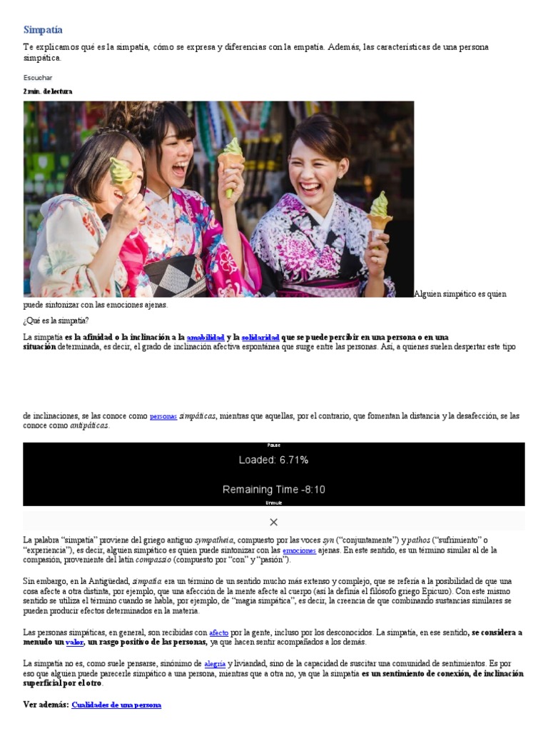 Simpatia | PDF