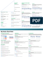 SQL Ultimate Cheat Sheet 