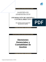 Decisiones y Contabilidad de Gestión