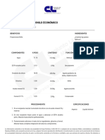 Abrillantador de Vinilo Económico - Formulas LAR