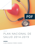 Analisis Plan Nacional de Salud