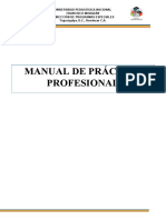 Manual de Práctica Profesional