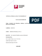 Tarea Grupo 2-Escrito de Demanda, Medida Cautelar para Futura Ejecucion Forzada