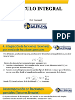 Integral - Fracciones Parciales-4 PARTE