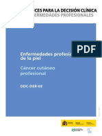 DDC-DER-03. Cáncer Cutáneo Profesional - Año 2012