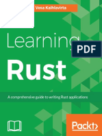 Learning Rust A Comprehensive Guide To Writing Rust Applications