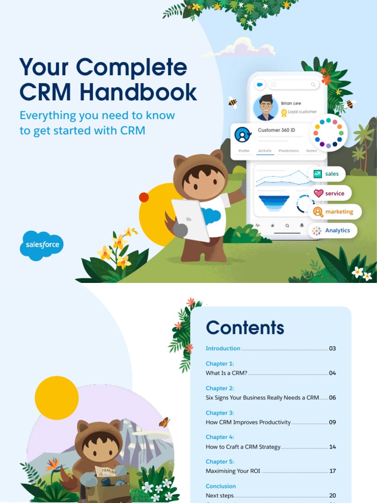 Your Complete CRM Handbook | PDF | Customer Relationship Management | Sales