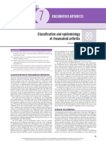 Classification and Epidemiology of Rheumatoid Arthritis