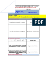 Criterios de Aceptación Procedimiento Constructivo Albañilería Armada